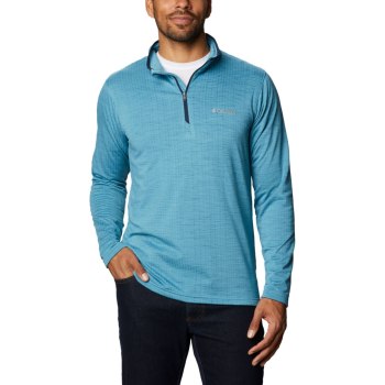 Columbia Muške Majice S Kapuljačom - Hawkins Ave Half Zip Tamnoplave | UTCG-96087